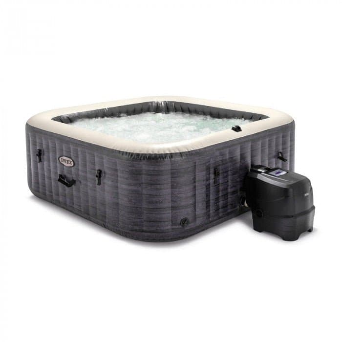 Spa gonflable Intex Pure Spa Ardoise 6 places