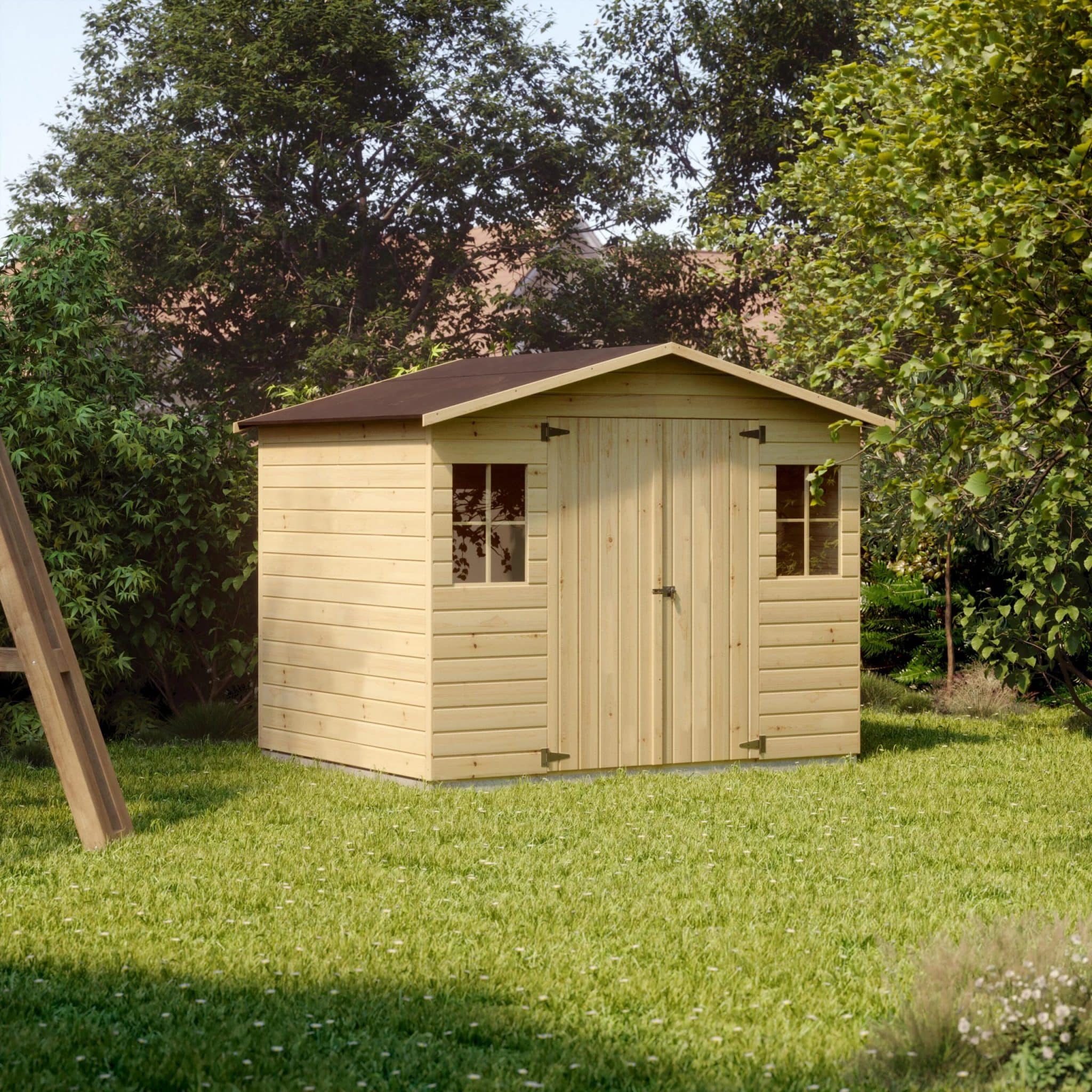 Abri de jardin bois Naterial Denali