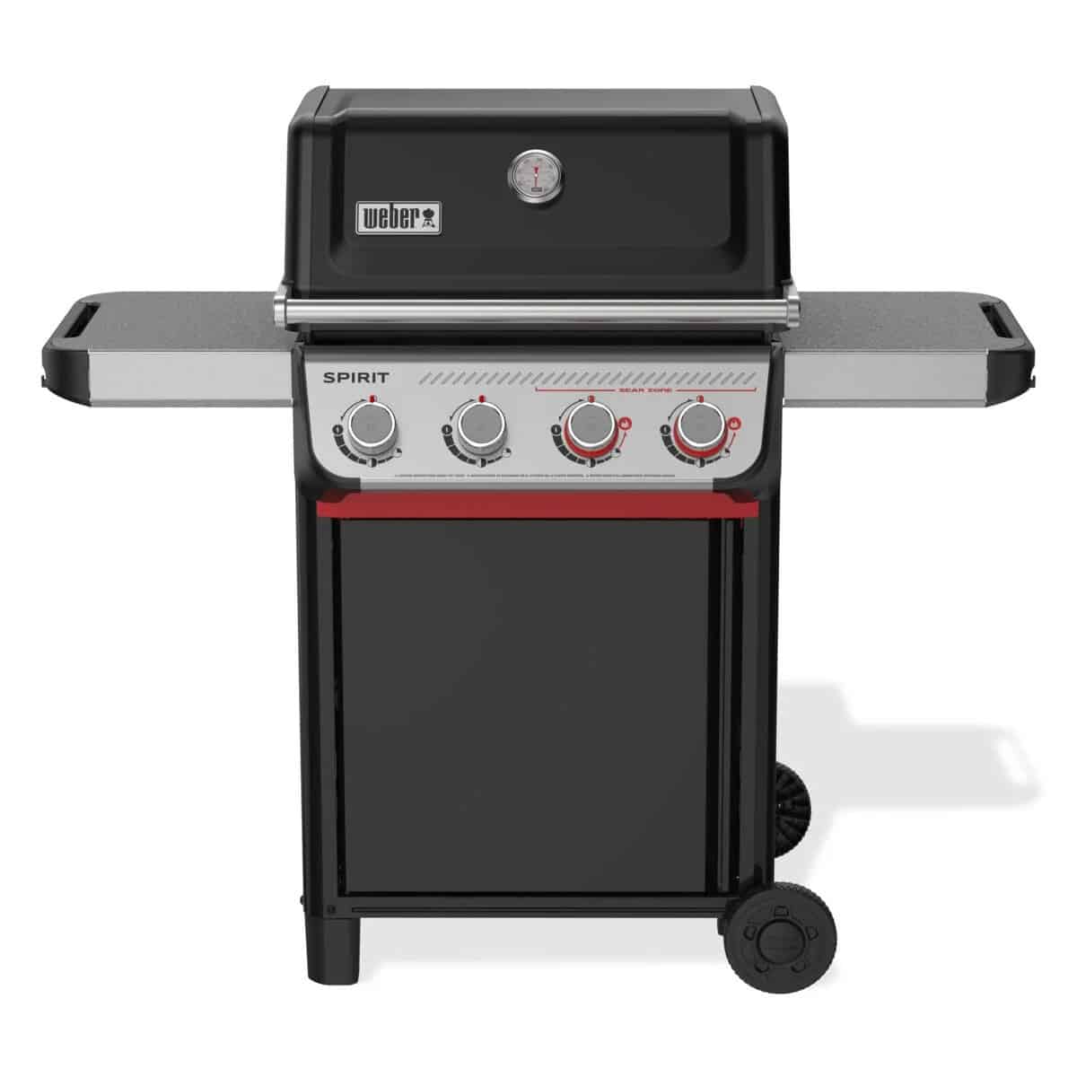 Barbecue gaz WEBER Spirit e-425 mix plancha noir