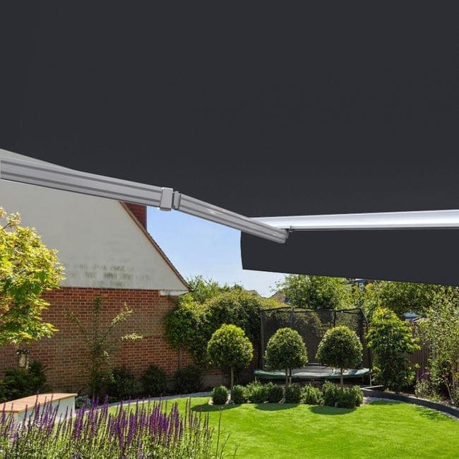 Store banne manuel 3 x 2,5 m anthracite